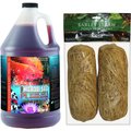 Microbe-Lift PL Pond & Lagoon Bacteria Water Treatment, 1-gal & Summit Clear-Water Barley Straw Pond Treatment, 1 count