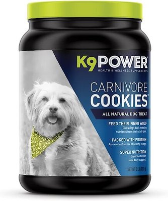 K9 POWER Carnivore Cookies Dog Treats, slide 1 of 1