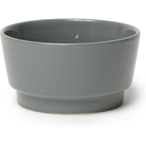 Waggo Gloss Ceramic Dog Bowl, Dolphin, 4-cup