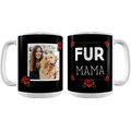 Frisco Personalized Fur Mama White Coffee Mug, 15-oz