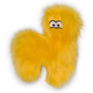 West Paw Hamilton Squeaky Stuffing-Free Plush Dog Toy, Lemon