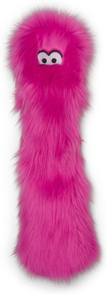 West Paw Judith Squeaky Stuffing-Free Plush Dog Toy, Hot Pink slide 1 of 6