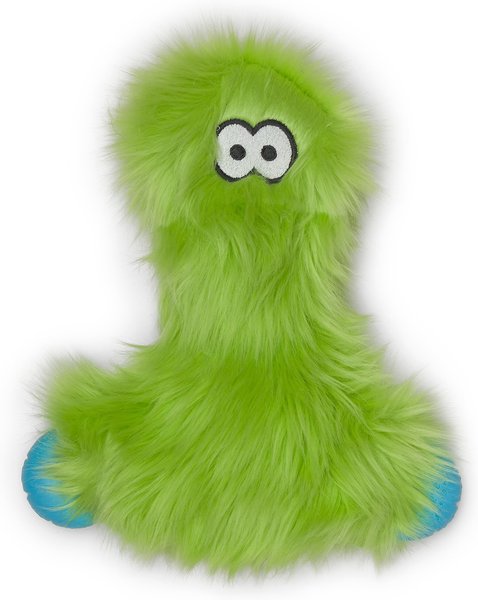 West Paw Lewis Squeaky Plush Dog Toy, Lime slide 1 of 6