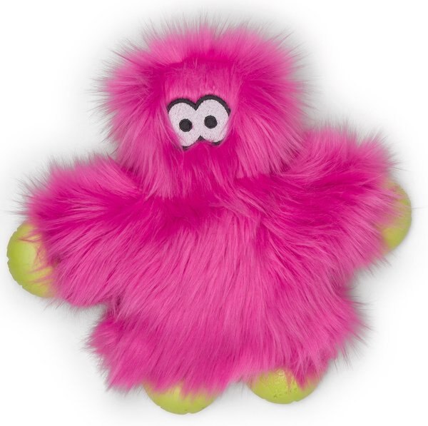 West Paw Ruby Squeaky Plush Dog Toy, Hot Pink slide 1 of 6