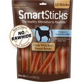 SmartBones SmartSticks Peanut Butter Dog Treats, 12 count