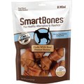 SmartBones Peanut Butter Mini Chews Dog Treats, 8 count