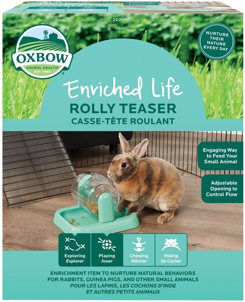 Oxbow Enriched Life Rolly Teaser Small Animal Toy slide 1 of 9
