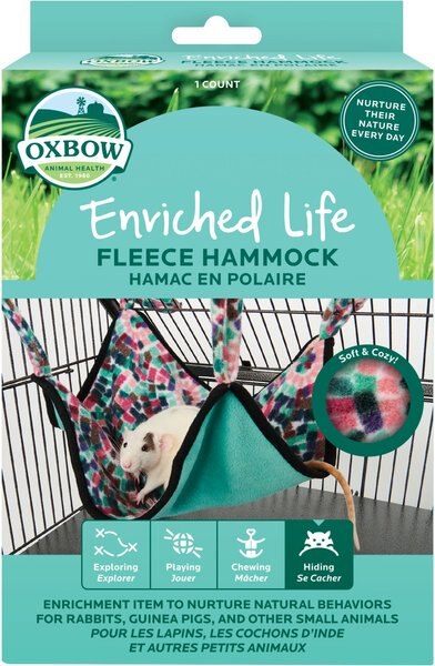 Oxbow Enriched Life Fleece Small Animal Hammock slide 1 of 5