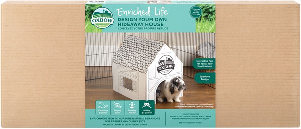 Oxbow Enriched Life Design Your Own Hideaway House Small Animal Hideaway slide 1 of 1