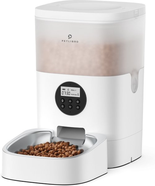 Petlibro Automatic Dog & Cat Feeder, Translucent, 17-cup slide 1 of 8