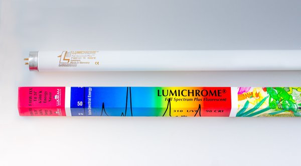 Lumichrome Sunshine 10 UVB T8 Fluorescent Reptile Lamp, 24-in slide 1 of 3