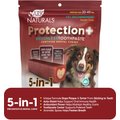 Ark Naturals Protection+ Brushless Toothpaste 5-in-1 Medium Dental Chews Dog Treats, 18-oz pouch