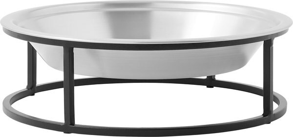 Frisco Elevated Non-skid Stainless Steel Dog & Cat Bowl, Silver, 5.5 Cups slide 1 of 7