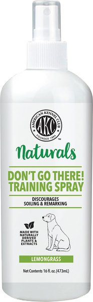 American Kennel Club AKC Naturals Don't Go There! Lemongrass Scented Dog Training Spray, 16-oz bottle slide 1 of 1