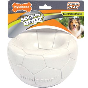 Nylabone Power Play Soccer Gripz Ball Dog Toy