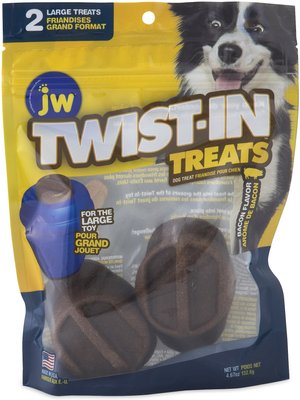 JW Pet Twist-In Bacon Flavor Large Refill Dog Treats, 2 count, slide 1 of 1