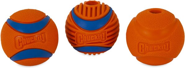 Chuckit! Fetch Medley Ultra Ball Dog Toy, 3 count slide 1 of 2
