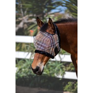 Kensington Protective Products Signature Horse Fly Mask, Deluxe Black, Large