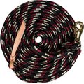 Kensington Protective Products Clinician Tri-Colored Horse Training Lead, 15-ft, Deluxe Black