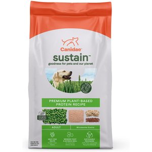 CANIDAE Sustain Premium Plant-Based Protein Recipe Adult Dry Dog Food, 4-lb bag