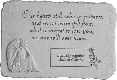 Kay Berry Our Hearts Still Ache Angel Personalized Stone, slide 1 of 1