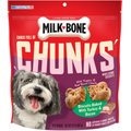 Milk-Bone Chock Full Of Chunks Turkey & Bacon Crunchy Dog Treats, 32-oz bag