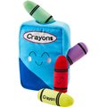 Frisco Crayon Box Hide and Seek Puzzle Plush Squeaky Dog Toy