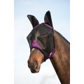 WeatherBeeta Comfitec Durable Mesh Horse Mask, Black/Purple, Full