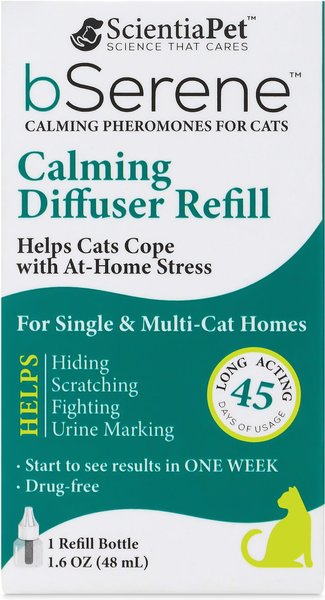 bSerene Pheromone Calming Diffuser Refill for Cats, 45 day slide 1 of 9