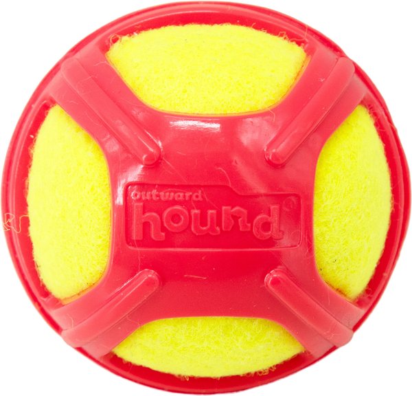 Outward Hound Tennis Max Ball Dog Toy, Red slide 1 of 8