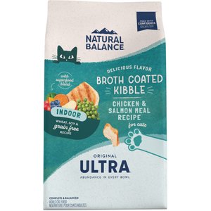 Natural Balance Original Ultra Indoor Chicken & Salmon Meal Dry Cat Food, 15-lb bag