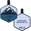 QALO Frost Mountain Personalized Dog ID Tag