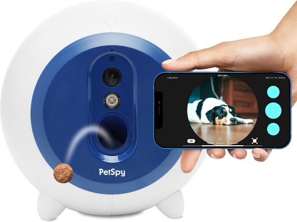 PetSpy Interactive Dog Treat Dispenser Camera slide 1 of 10