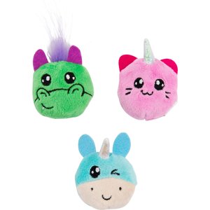 Petstages Magical Animal Cat Toy w/ Catnip, 3 count
