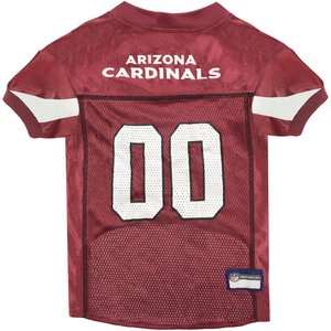 Pets First NFL Dog & Cat Jersey, Arizona Cardinals, XX-Large