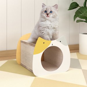 Way Basics zBoard Paperboard Scratcher Tunnel Cat Toy