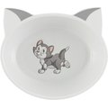 Disney Figaro Non-Skid Ceramic Cat Bowl, 1.25 Cups
