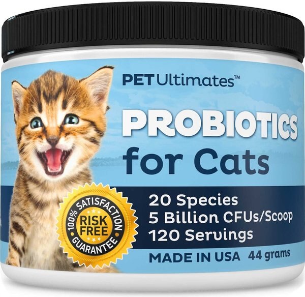 Pet Ultimates Probiotics Cat Supplement, 1.55-oz jar slide 1 of 6