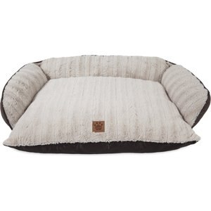 Snoozzy Rustic Lux Comfy Sofa Dog Bed, 36 x 27-in