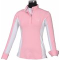 Equine Couture Ladies Cara Show Shirt, Pink, X-Large