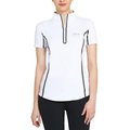 Equine Couture Ibiza Sport Shirt, White/Black, X-Small