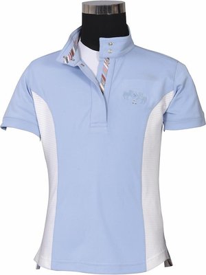 Equine Couture Children's Cara Short Sleeve Show Shirt, slide 1 of 1