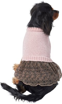 Wagatude Tutu Dog Sweater Dress, slide 1 of 1