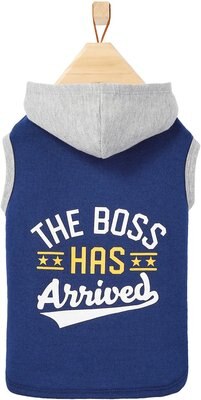 Wagatude The Boss Has Arrived Dog Hoodie, slide 1 of 1