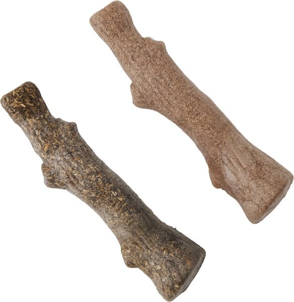 Petstages Dogwood Calming Bone Dog Toy, 2 count, Small slide 1 of 9