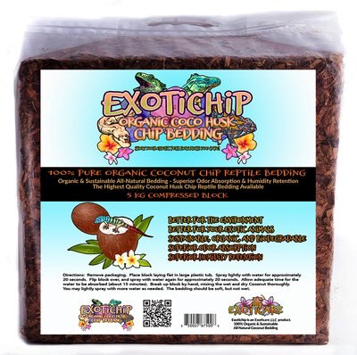 Exoticare Exotichip Coco Husk Chip Reptile Bedding, 11-lb bag, slide 1 of 1