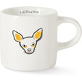 Fringe Studio "BFF Chihuahua" Mini Ceramic Mug, 2-oz 