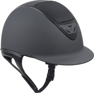 IRH IR4G XLT Matte Black Finish & Gloss Black Frame Riding Helmet, slide 1 of 1