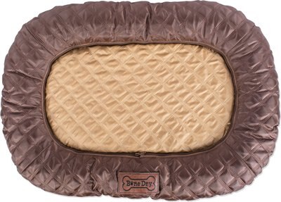 DII Border Cushion Quilted Oval Dog & Cat Crate Mat, slide 1 of 1