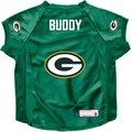 Littlearth NFL Personalized Stretch Dog & Cat Jersey, Green Bay Packers, Big Dog
